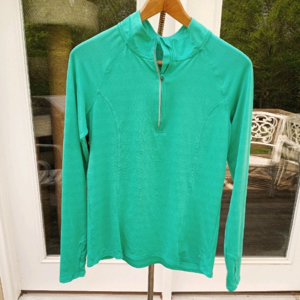 Danskin Now Summer Green Athleisure Jacket Size M